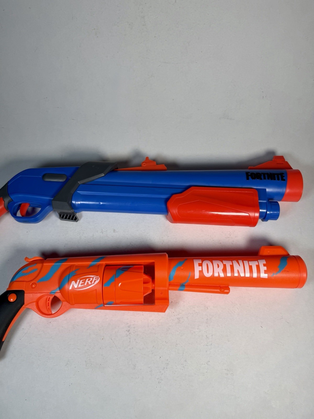 Nerf Fortnite TS & SR Blaster Lot of 2 Foam Dart Guns Tested Working