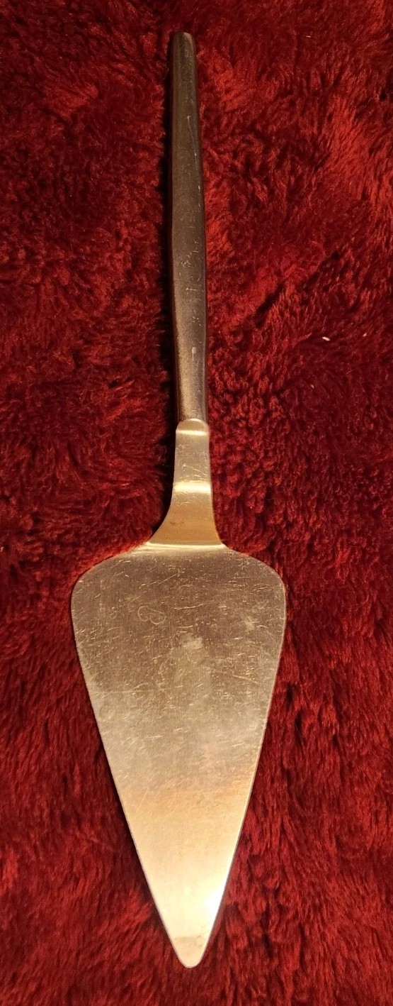 Vintage Kalmar Stainless Pie Cake Server Italy Made