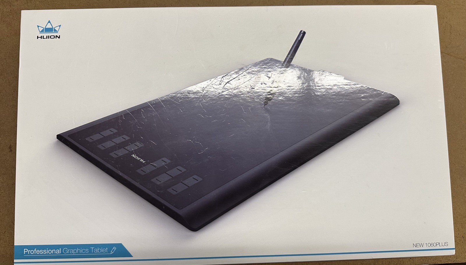 Huion New 1060PLUS 8192 Graphic Drawing Tablet 12 Key Works
