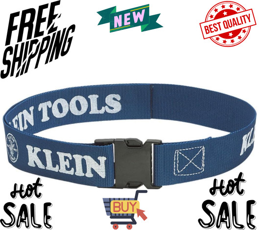 Klein Tools Lightweight Utility Blue Belt New Buckle And Adjustable
