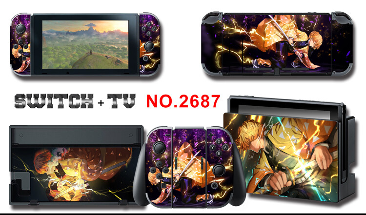 Vinyl Decal Skin Sticker Protector for Nintendo Switch #2687