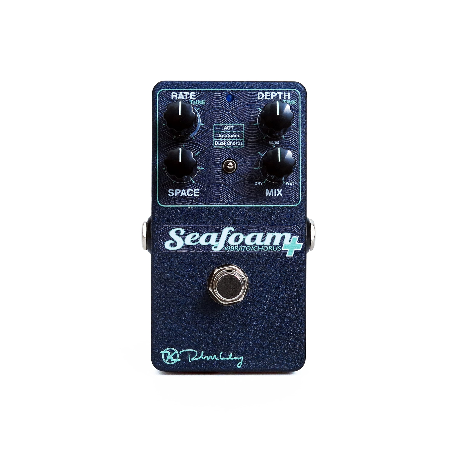 Keeley Seafoam Plus Vibrato Chorus Effects Pedal, Blue (KSea2)