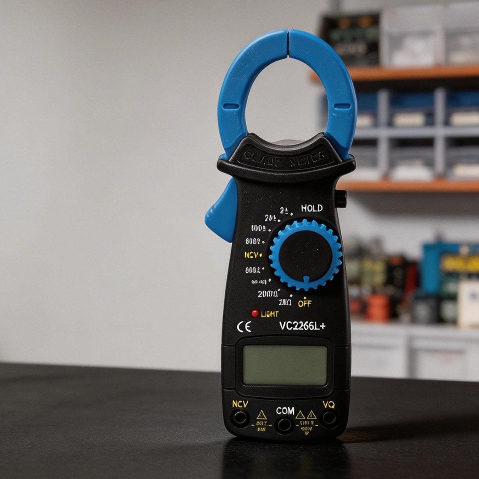 VC3266L Plus Clamp Meter with LCD Display for AC Current and NCV Detection