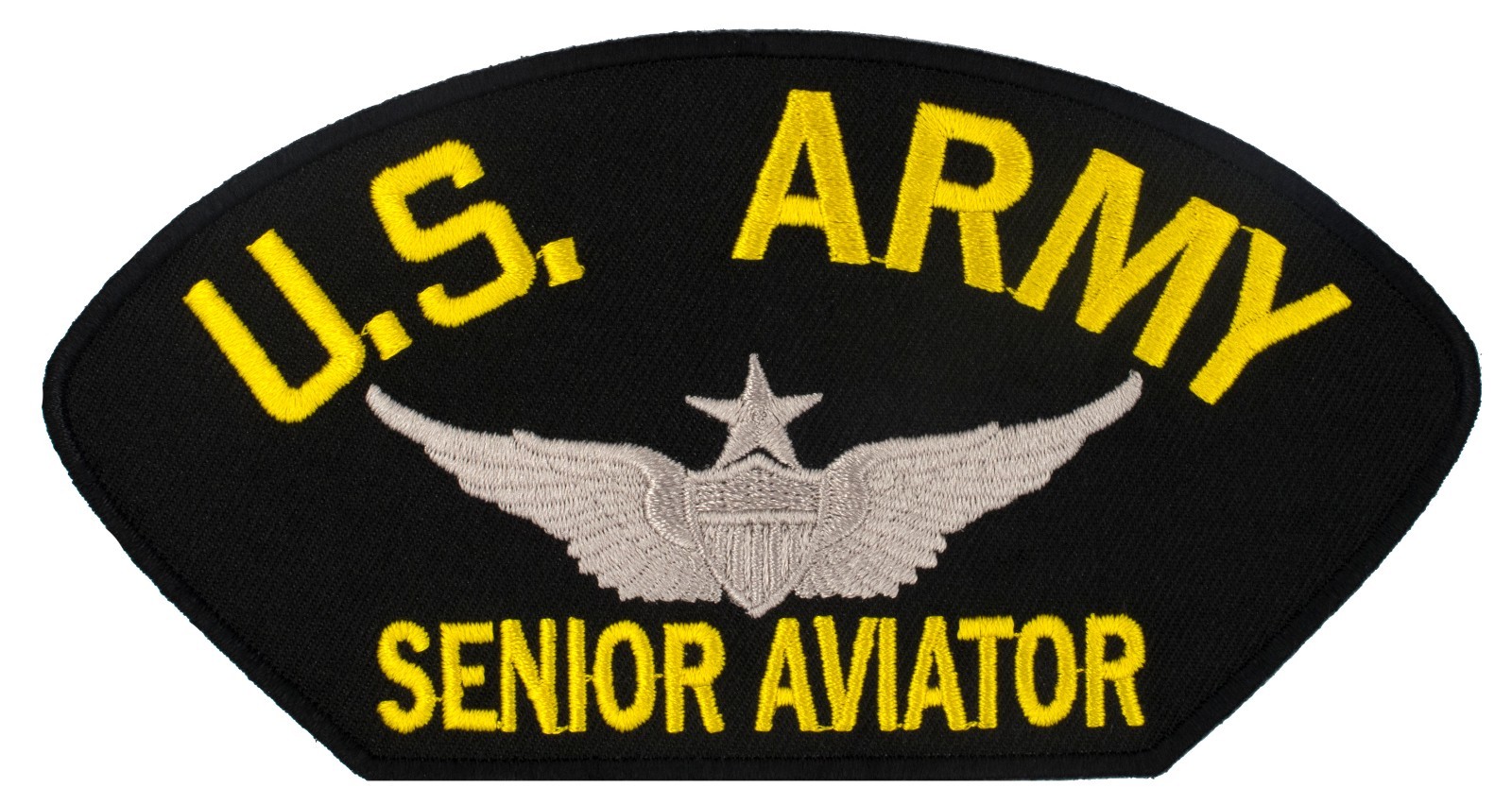US Army Senior Aviator - Iron-on Embroidered Patch (0003P) FREE SHIPPING! 33667