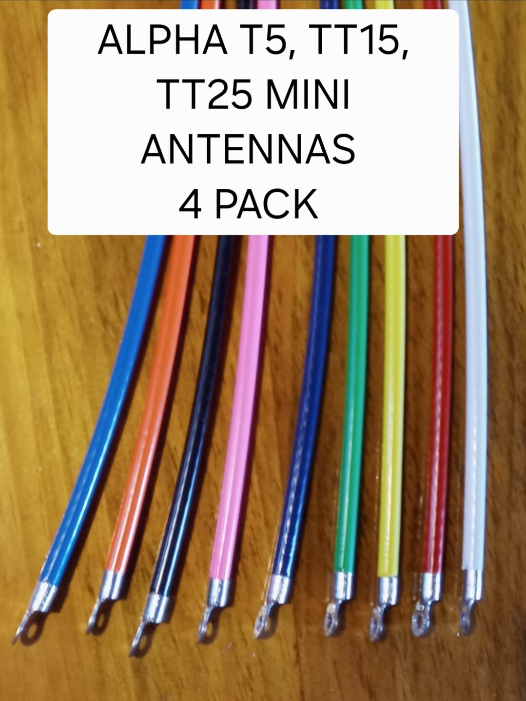 4 GARMIN MINI REPLACEMENT LONG RANGE ANTENNAS FOR ALPHA TT GPS TRACKING COLLARS