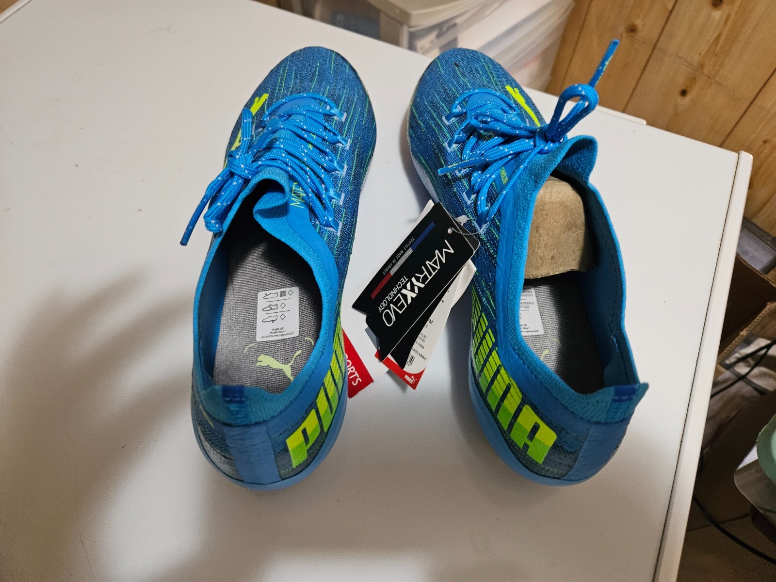 ULTRA 1.2 fg/ag blue/yellow cleats