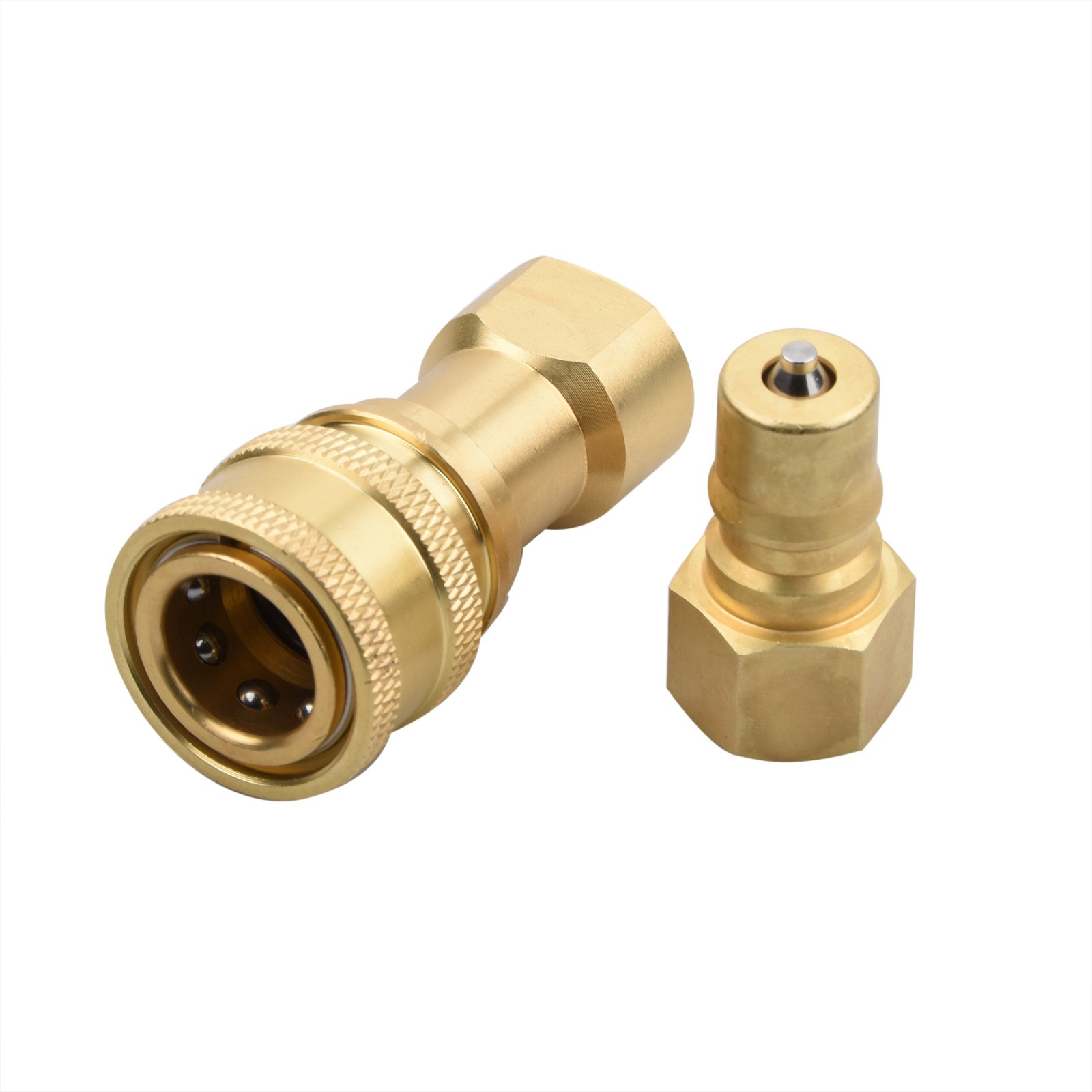Reliable 1Pack 1/4" Quick Disconnect Coupler Valve for Carpet Extractors