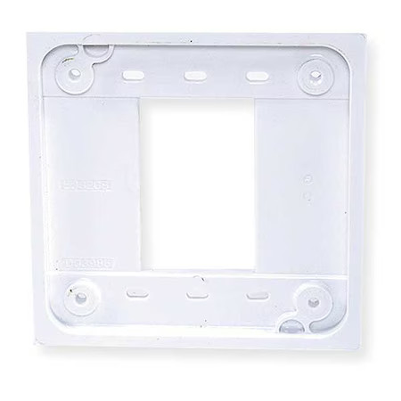 Hubbell Wiring Device-Kellems Hbl4apw Quad Receptacle Adapter Plates, Number Of