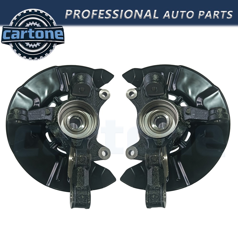 Pair Front Left & Right Steering Knuckle Assembly for Toyota Matrix 2009 - 2013