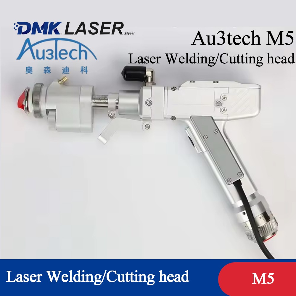 Au3tech M5 Laser Welding Head 2000W weld/cut/clean Gun Fiber Laser Machine Parts