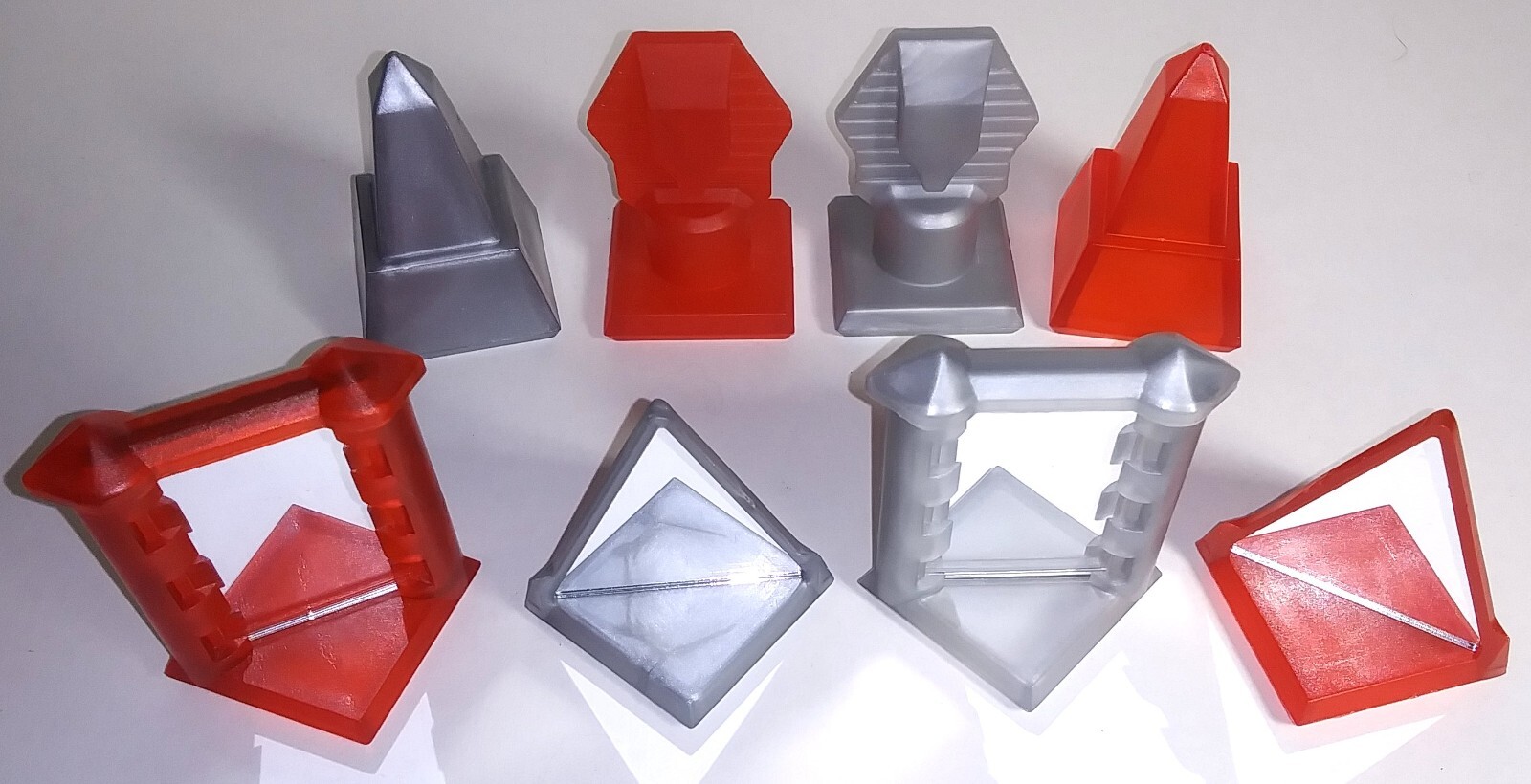 2006 Khet Laser Game Replacement Pieces - Pharoah Djed Obelisk Pyramid - Pick 1