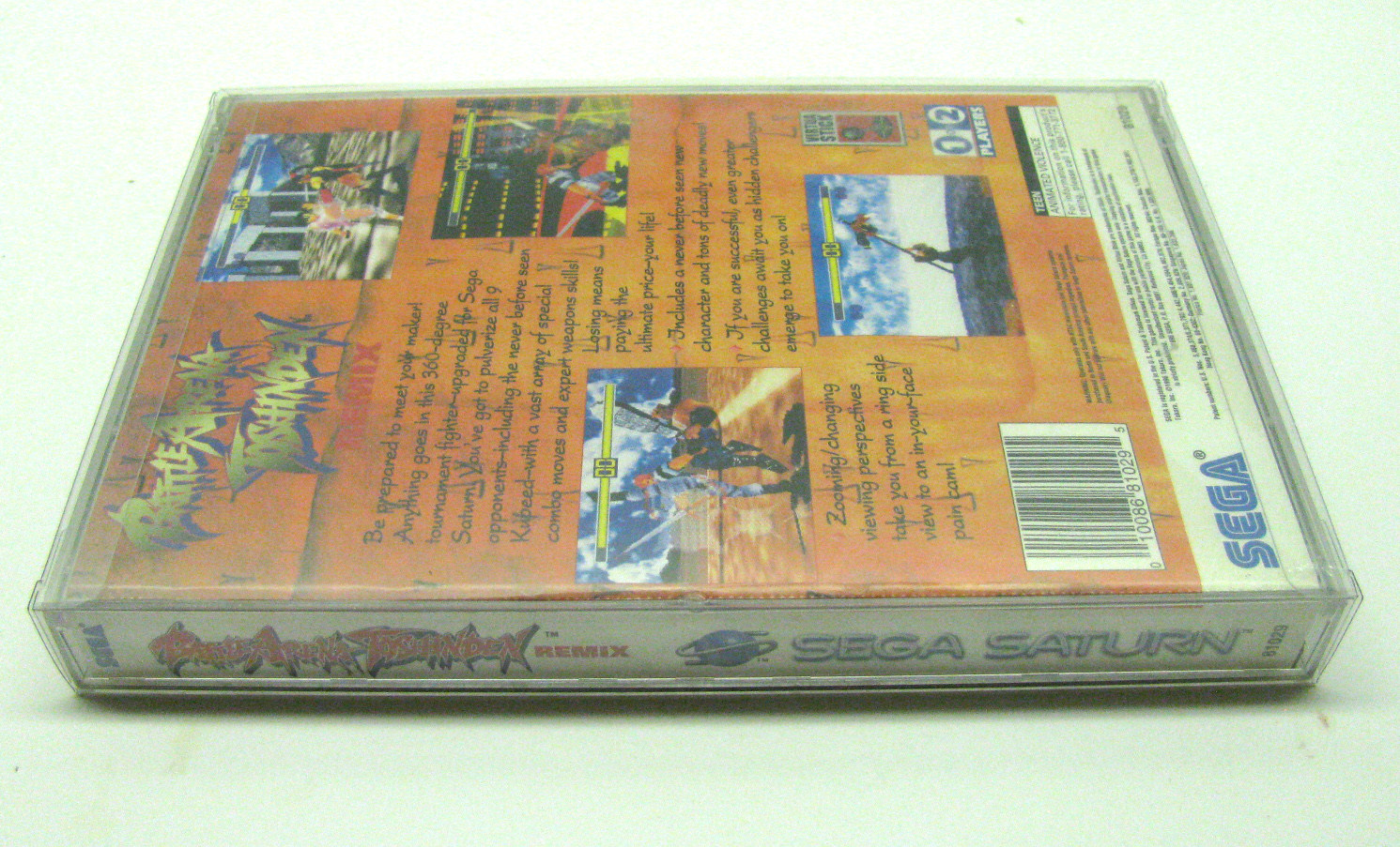 25x SEGA SATURN CIB GAME - CLEAR PLASTIC PROTECTIVE BOX PROTECTOR SLEEVE CASE