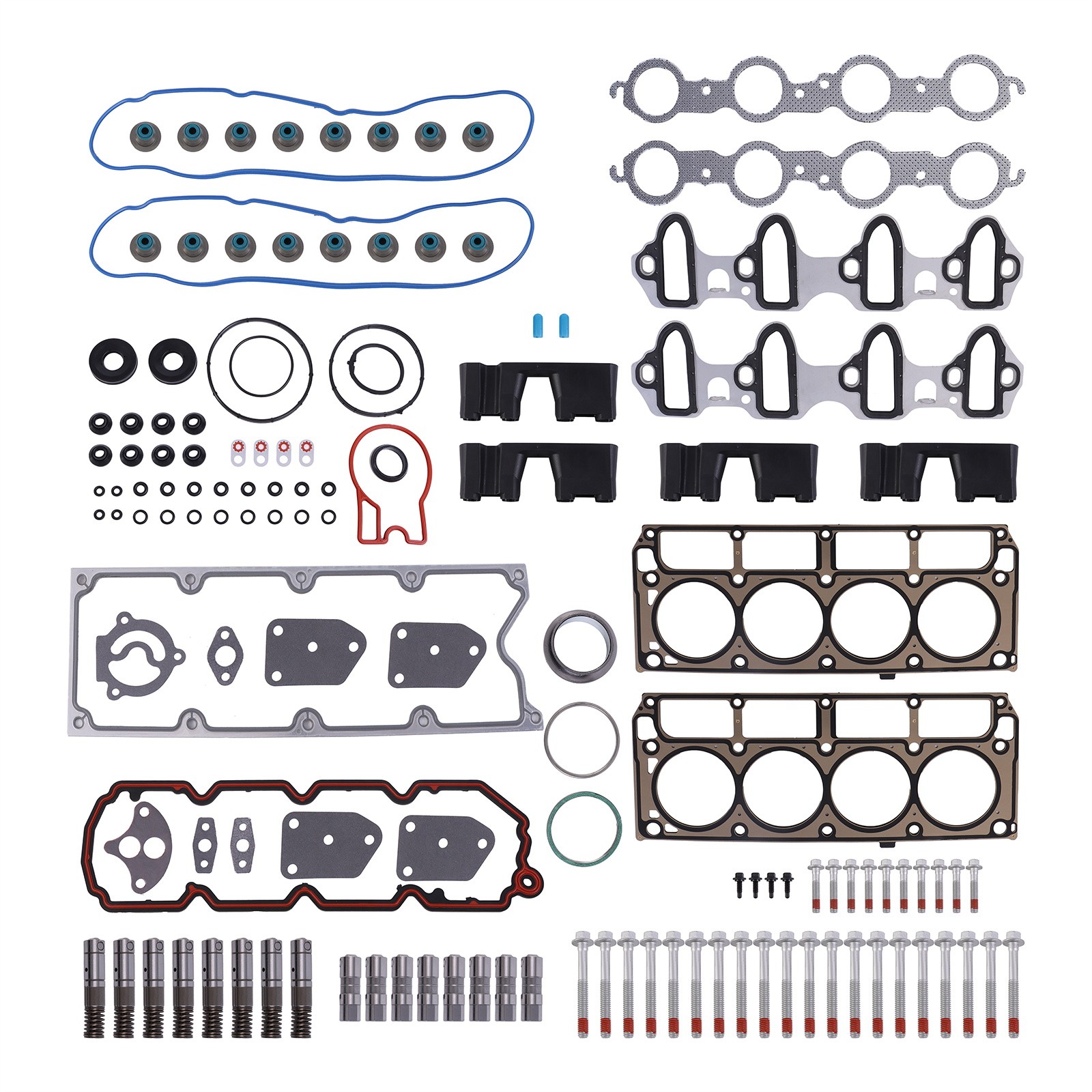 For GM 5.3 AFM Lifter Replacement Kit Head Gasket Set & Head Bolts