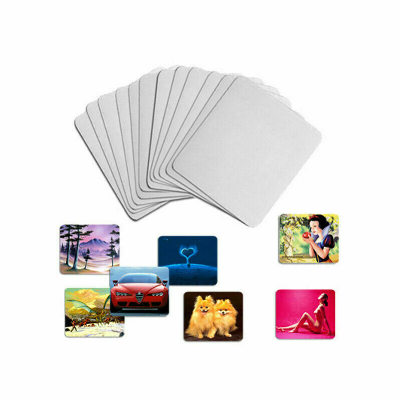 US Blank Mouse Pad Sublimation INK Transfer Heat Press Printing Crafts 20pcs New