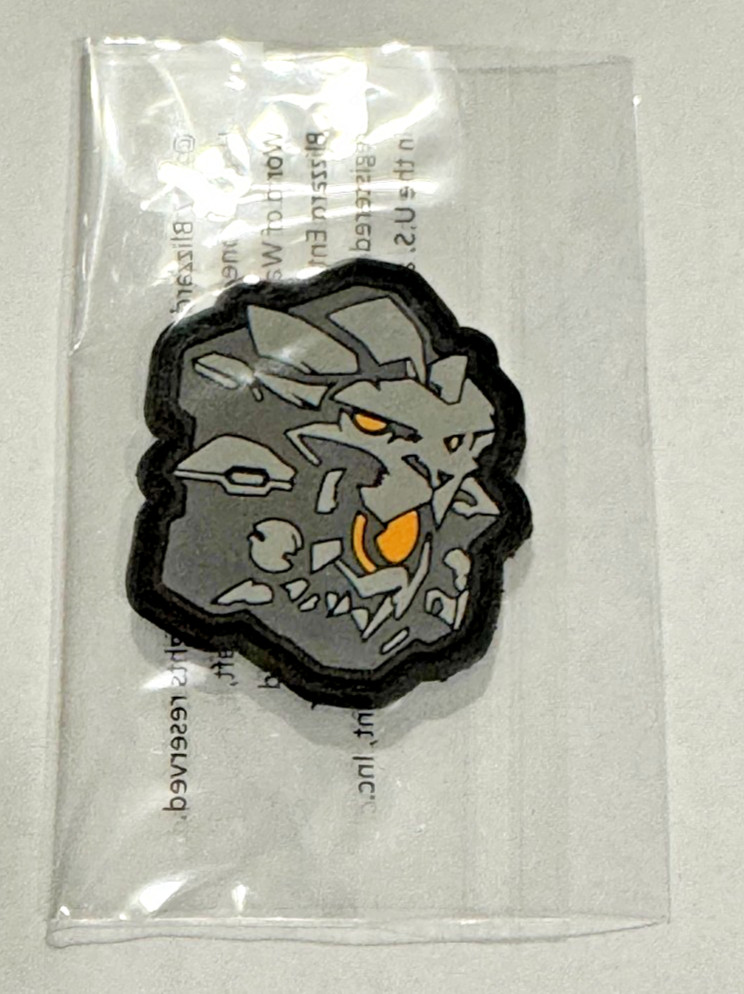BlizzCon Exclusive Reinhardt Shield Patch Badge Overwatch Blizzard 2017 NEW