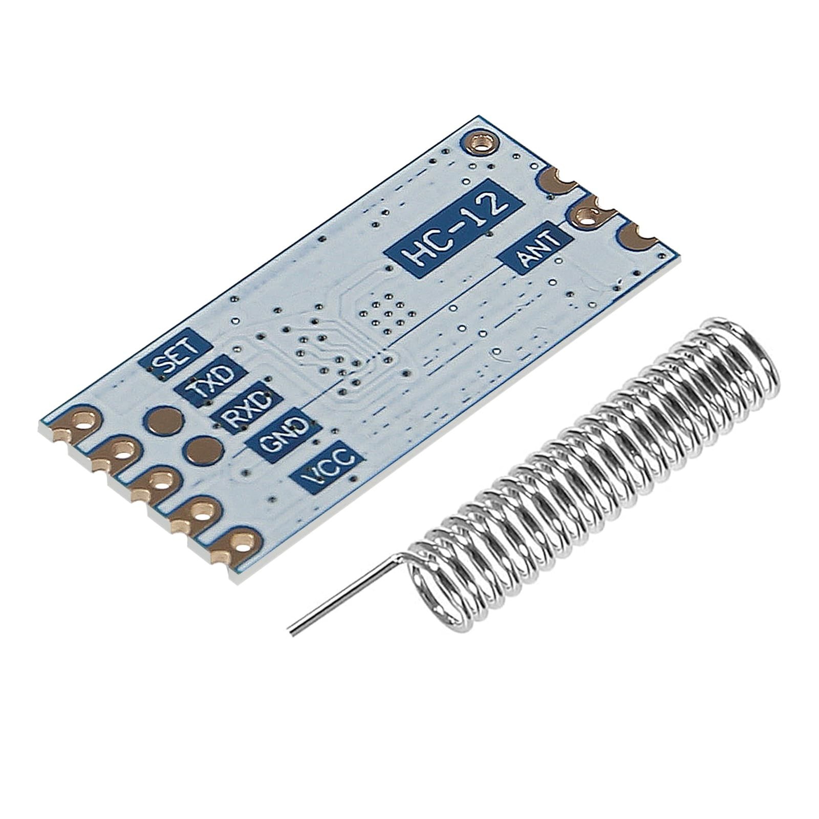 2pcs HC-12 433Mhz SI4463/SI4438 Wireless Serial Port Module 1000M Replace Blu