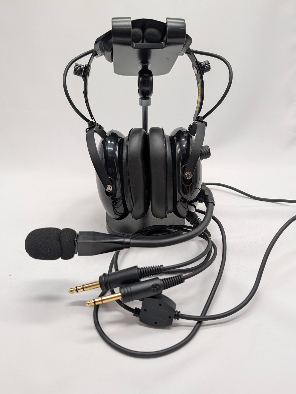 Rugged Air RA200 Aviation Headset - Dual GA Plugs