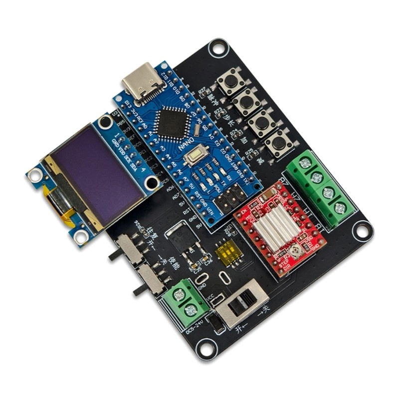 Precise Engineered Stepper Motor Driver Board for Automation Engineers Students,