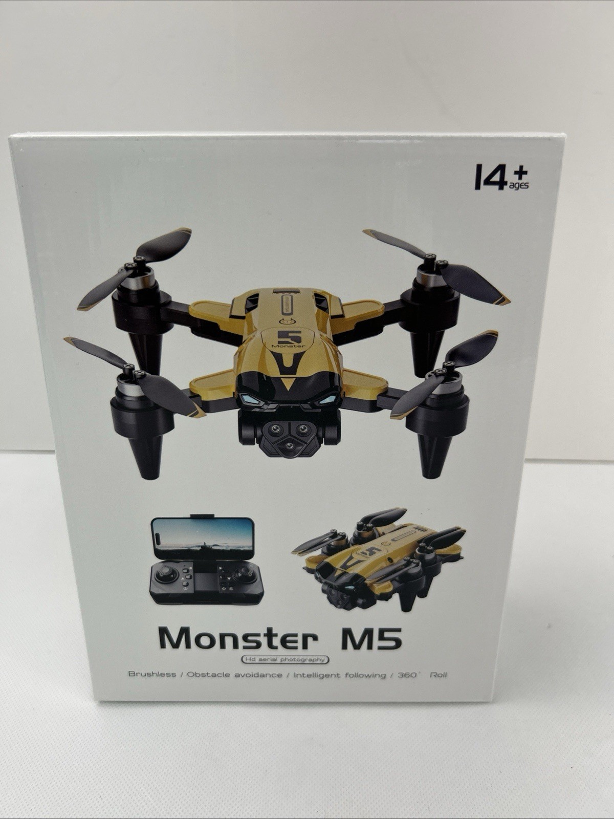 Monster M5 Drone Obstacle Avoidance/ 360 Roll