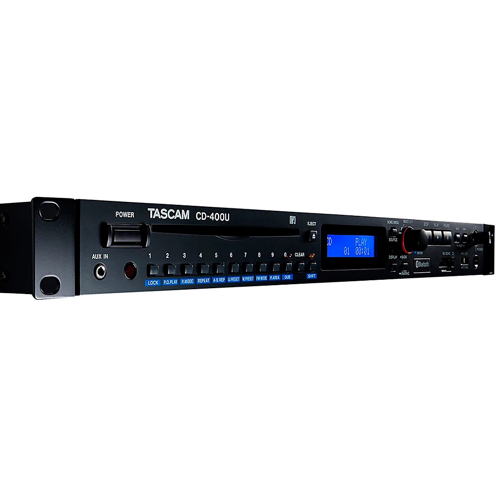 Tascam CD400U CDSDUSB Player With Bluetooth