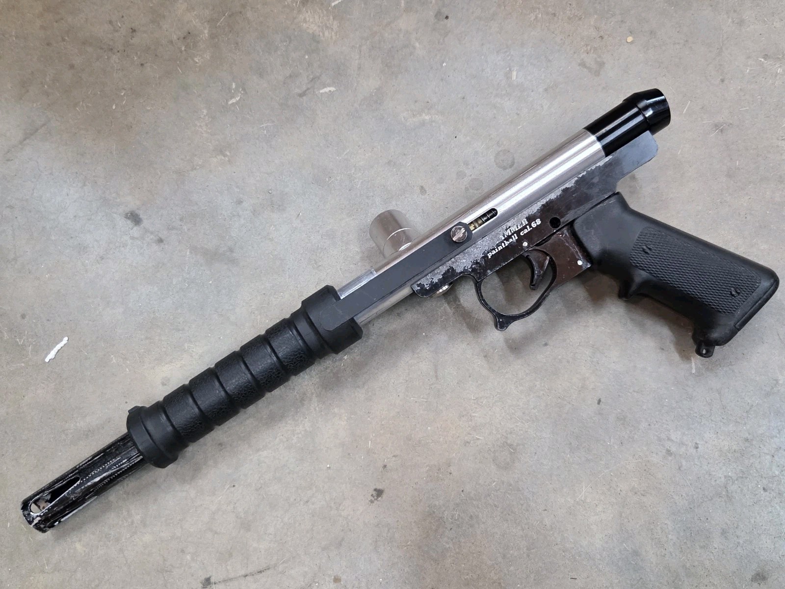 Kingman Hammer Paintball Pump Gun Marker Vintage