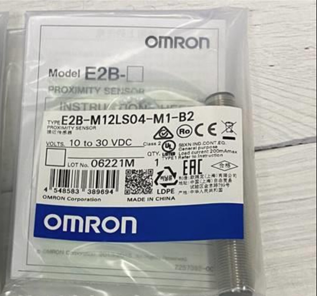 New OneOmron E2B-M12LS04-M1-B2 Proximity Sensor  Free Shipping E2BM12LS04M1B2