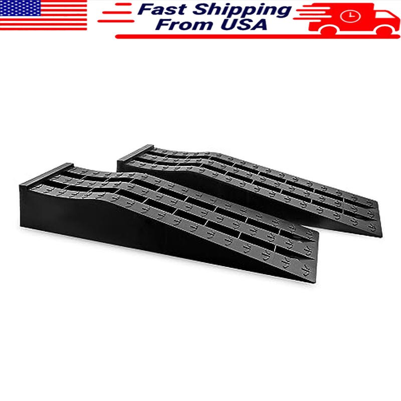 High Lift Car Ramps Oil Changes Heavy Duty Low Profile Car Ramps Garage Portable