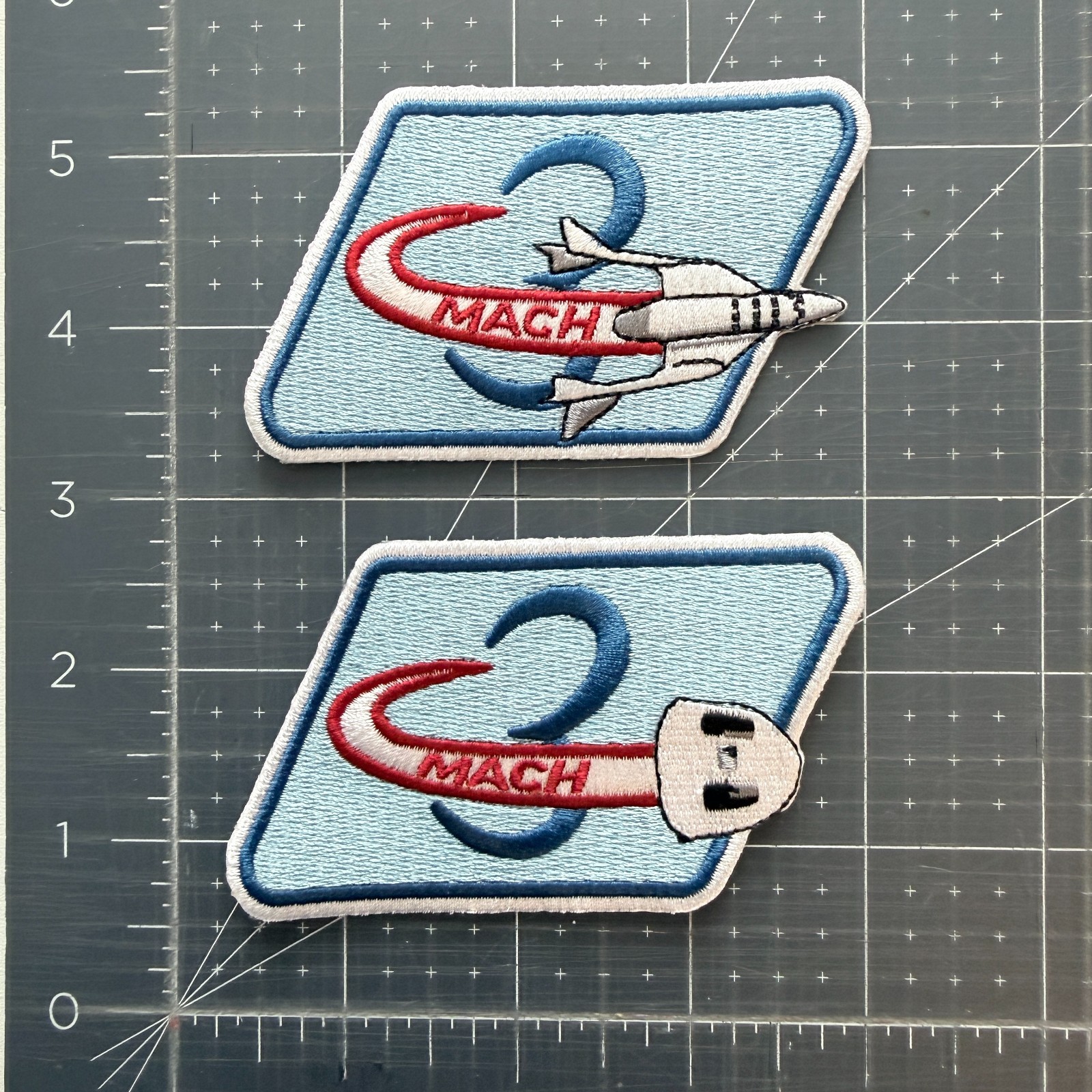 Virgin Orbit and Blue Origin New Shepard Sub-orbital Flight Mach 3 patches