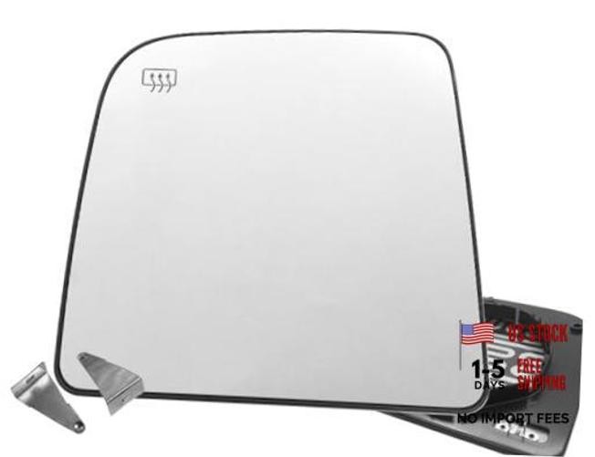 APA Replacement for Towing Mirror Glass Upper Part Power Upper Driver Heated