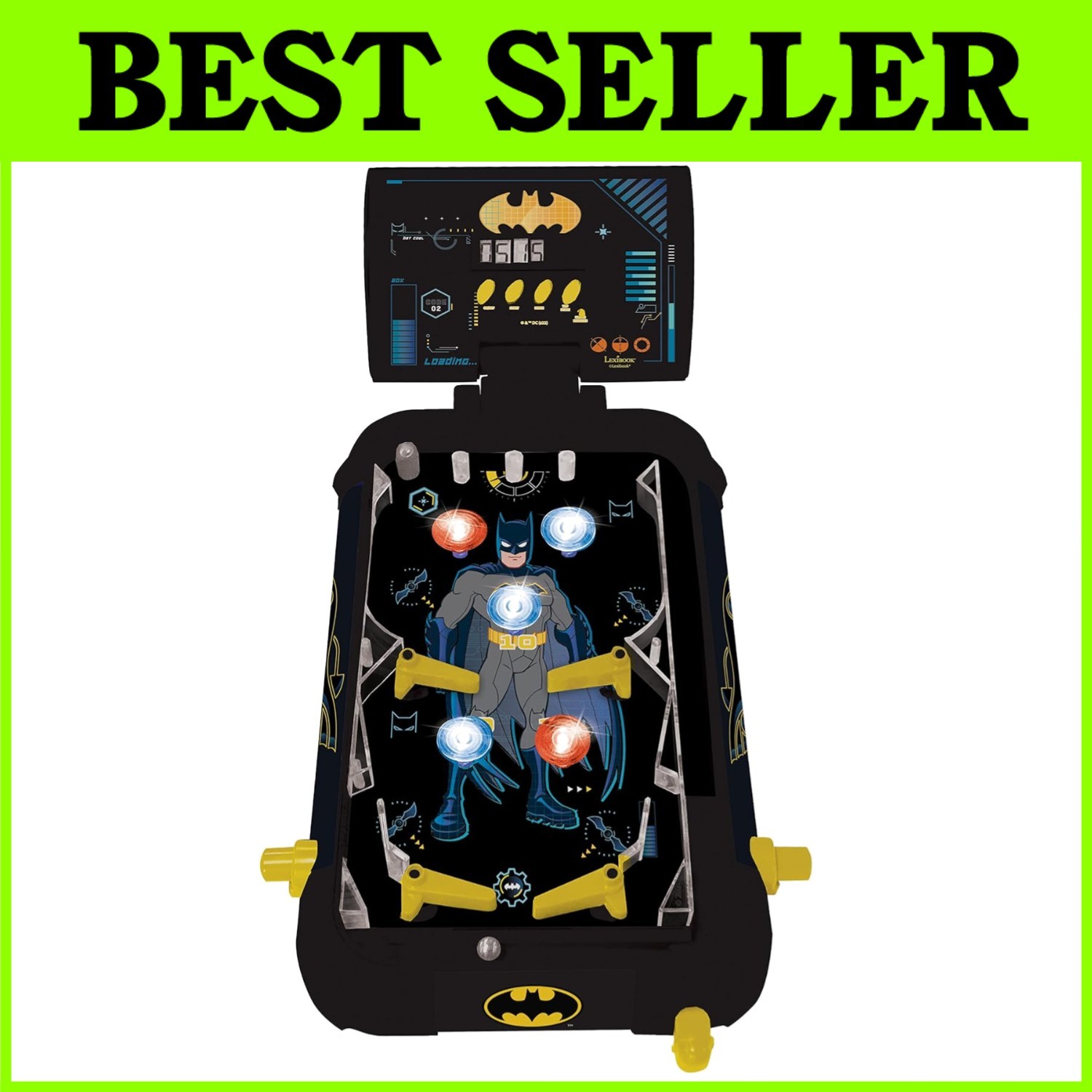 Batman Electronic Pinball Machine with Fun Sounds$