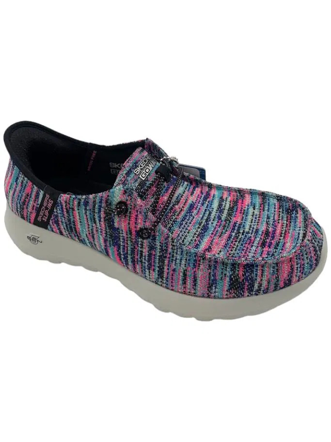 Skechers Slip-ins GOWalk Joy Vegan Washable Shoes Halen Black Multi
