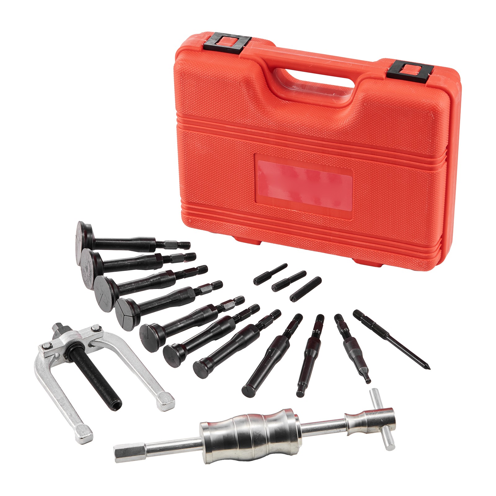 Uimoso 16-Piece Internal Bearing Puller Set with Slide Hammer Tool
