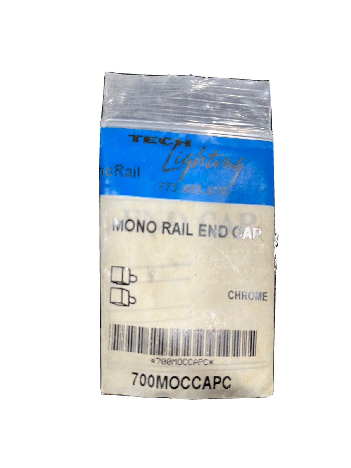 Tech Lighting Mono Rail End Cap 700MOCCAPC