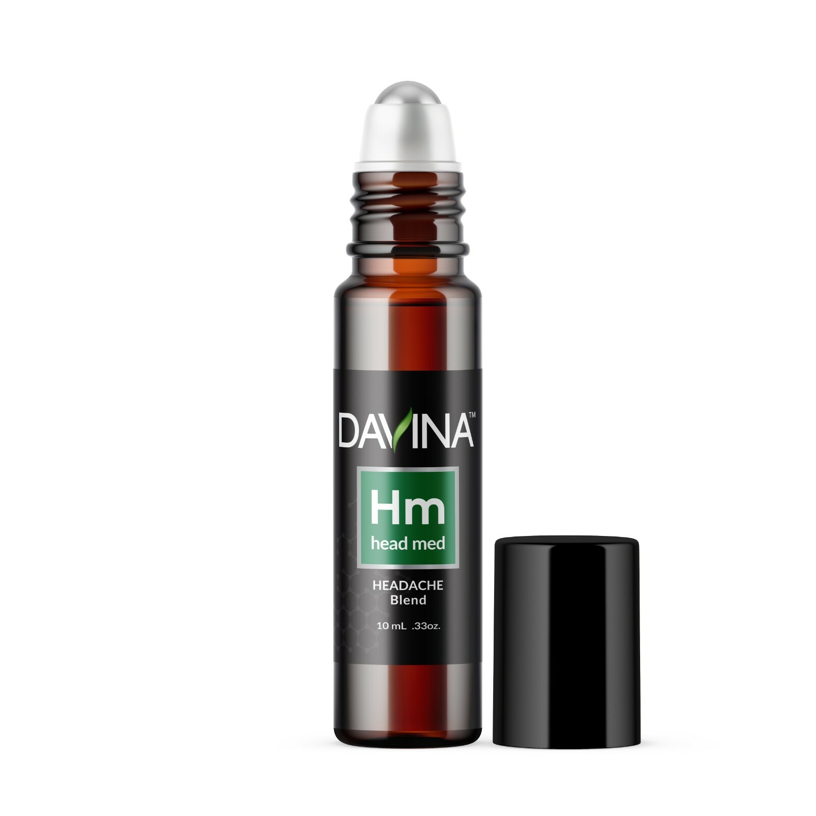 Head Med Headache Relief Essential Oil Blend 10ml Rollerball by Davina Wellness