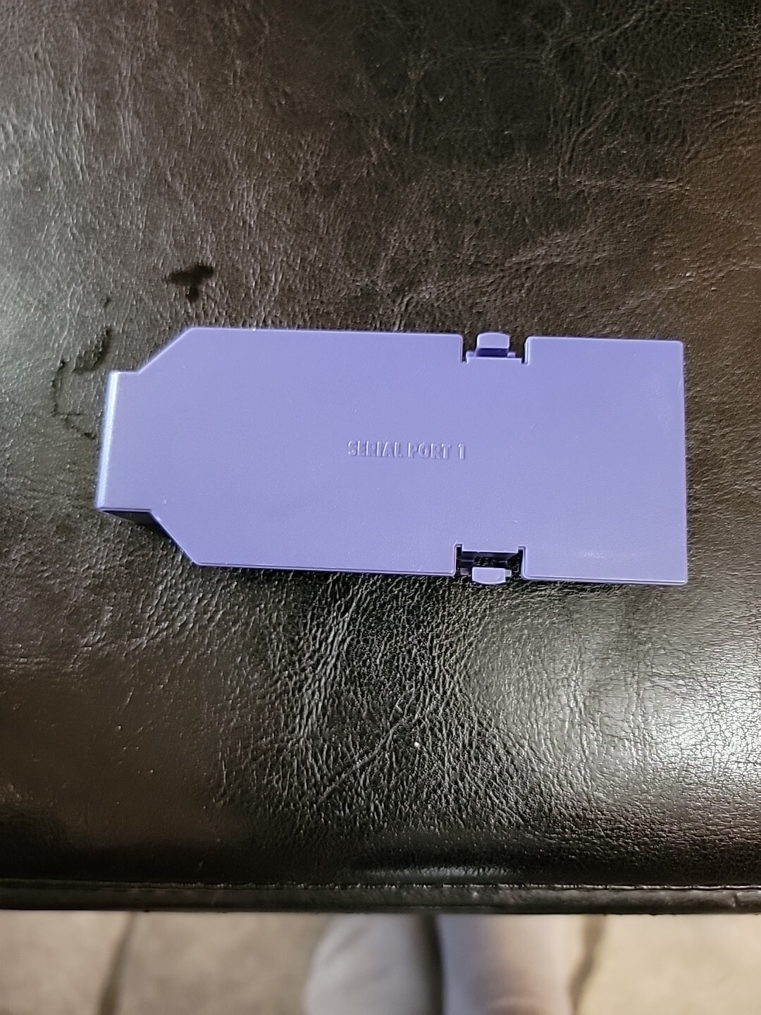Nintendo OEM Serial Port 1 Cover Indigo For Nintendo GameCube Console B11