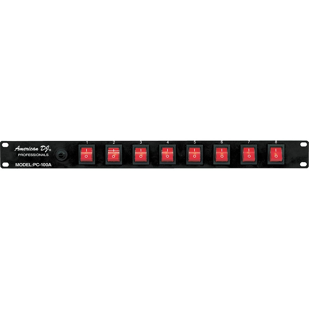 American DJ PC-100A 8-Switch ON/OFF Power Center