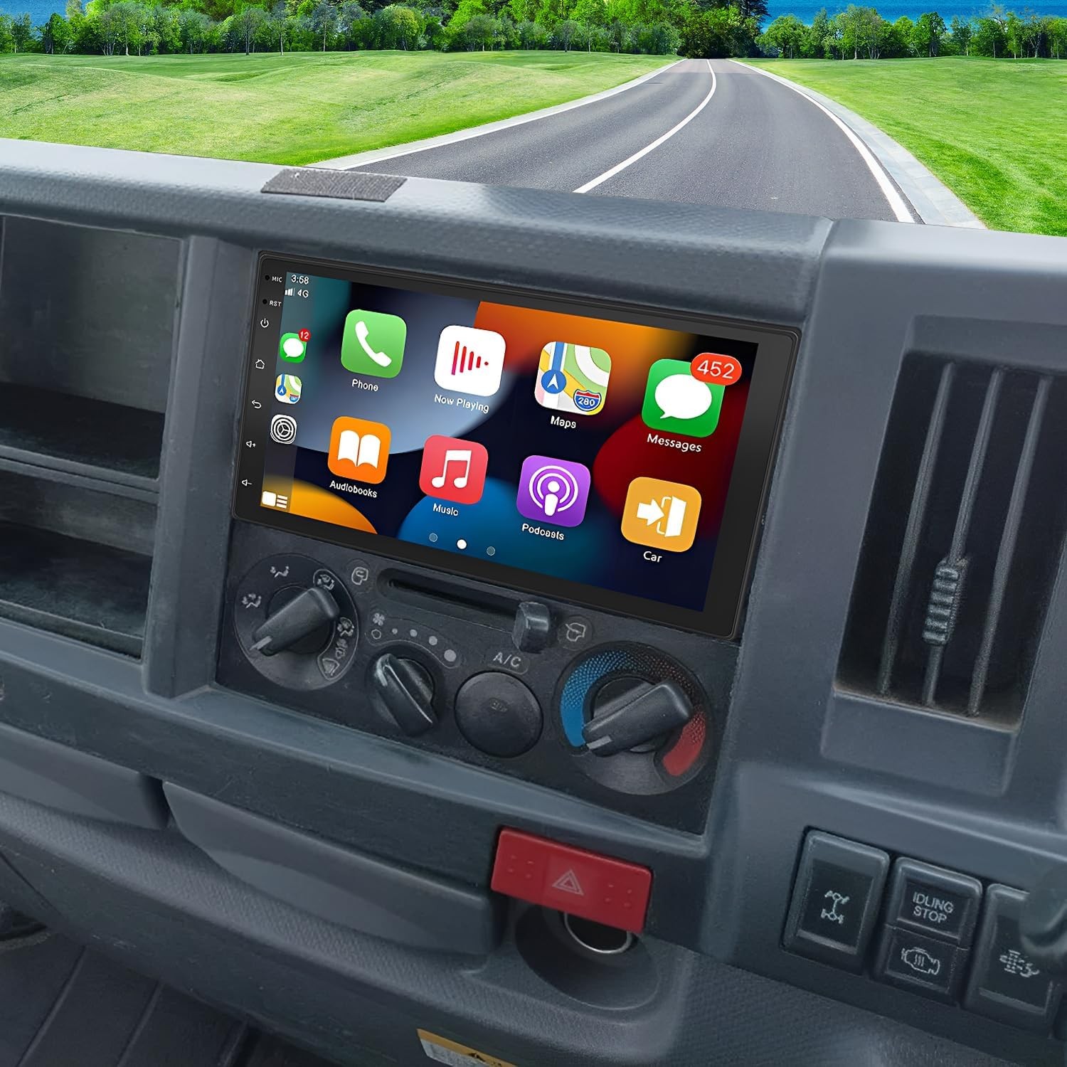 For Isuzu N Series NNR/NPR/NPS/NQR Truck Android15 Car Radio CarPlay GPS NAVI