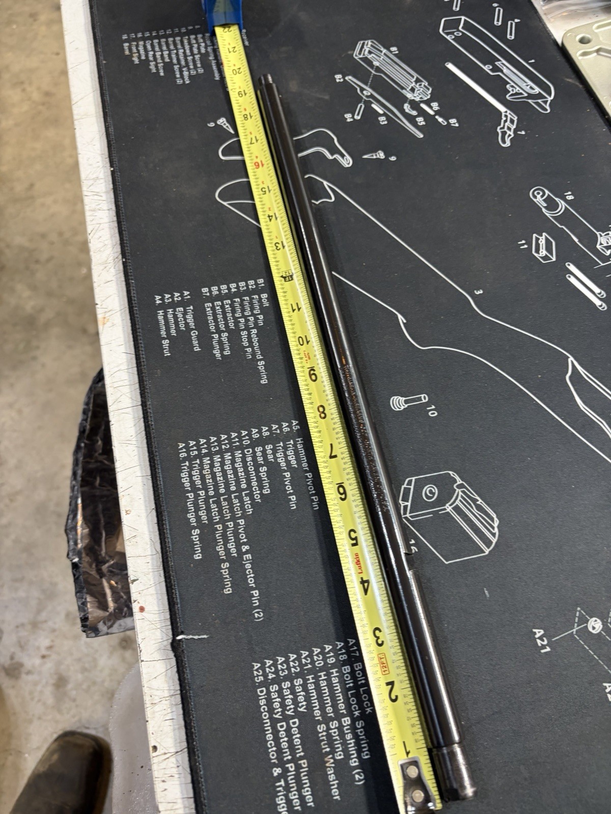 Marlin Model 60 Threaded Rifle Barrel 22 Lr Also Glenfield Model New Style