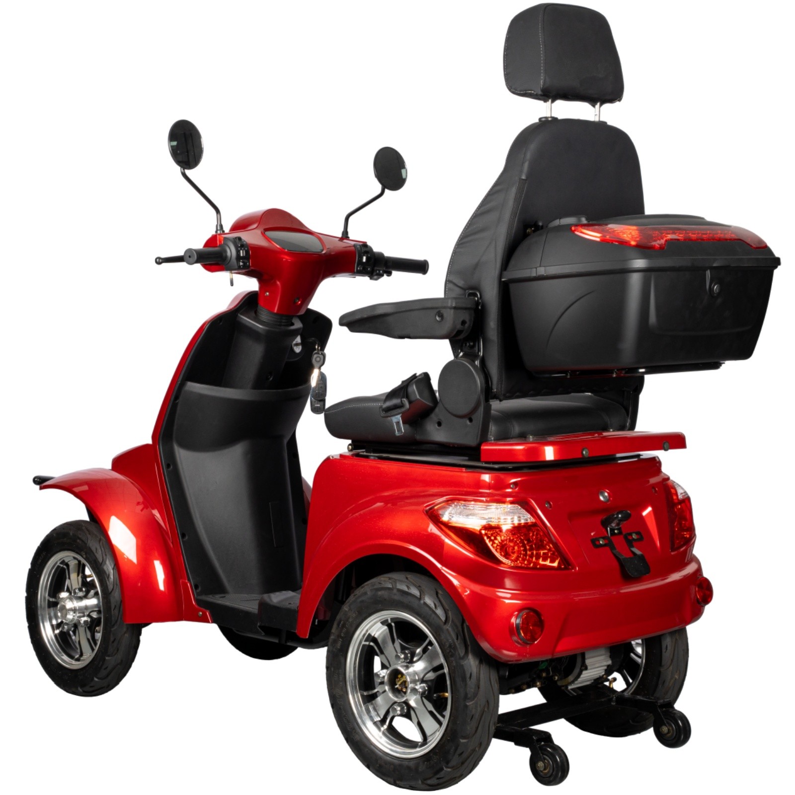 HS4W-F2AB 1000W 4 Wheel Mobility Mobility 60V 20Ah Maximum Range 40km Red