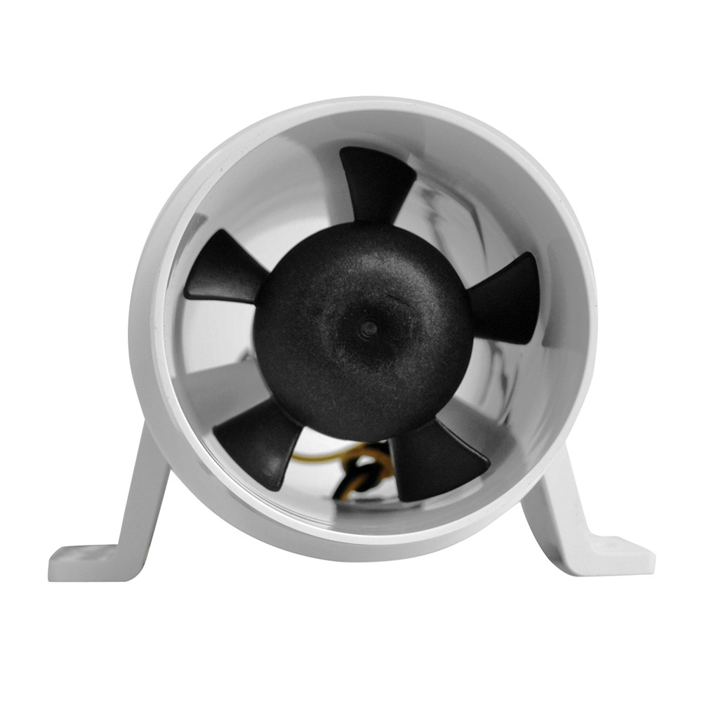 Attwood Turbo 3000 Series Water-Resitant, In-Line Blower - 12V - White 1733-4...
