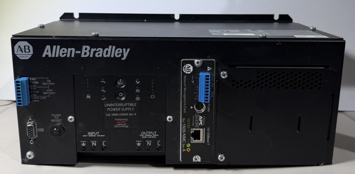Allen Bradley 1609-U500N /A Uninterruptible Power Supply 500VA 325W 115VAC