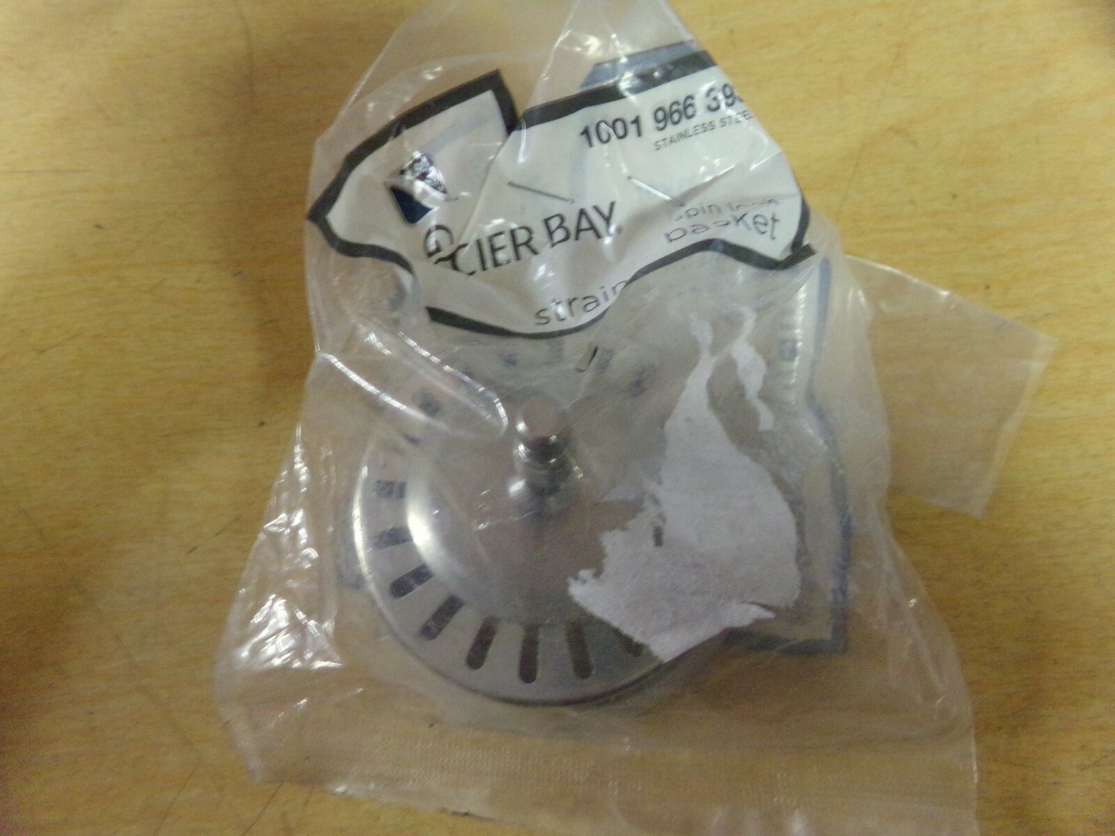 NEW Glacier Bay 1001 966 393 Stainless Steel Sink Strainer Basket