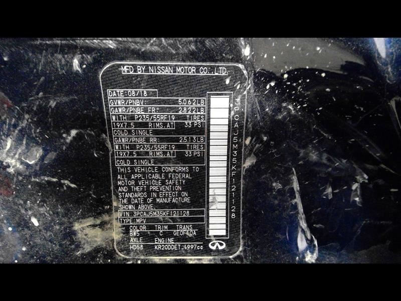 2019 Qx50 Chassis Control Module Sku#3593373