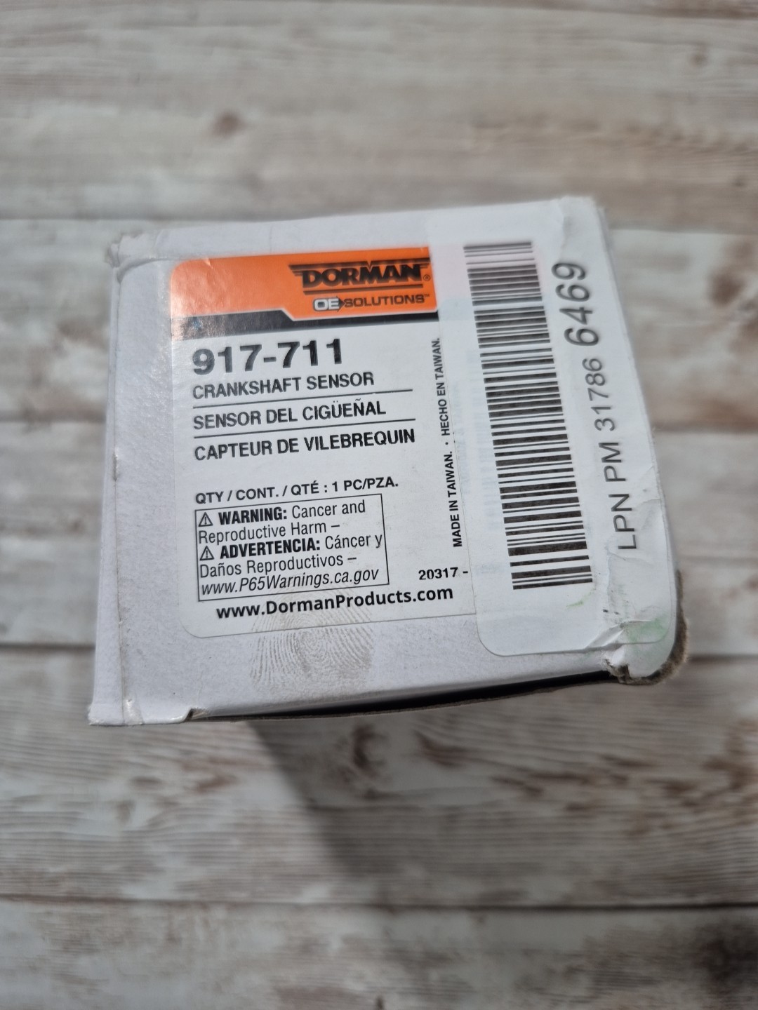 Dorman 917-711 Magnetic Crankshaft Position Sensor NEW-Open Box