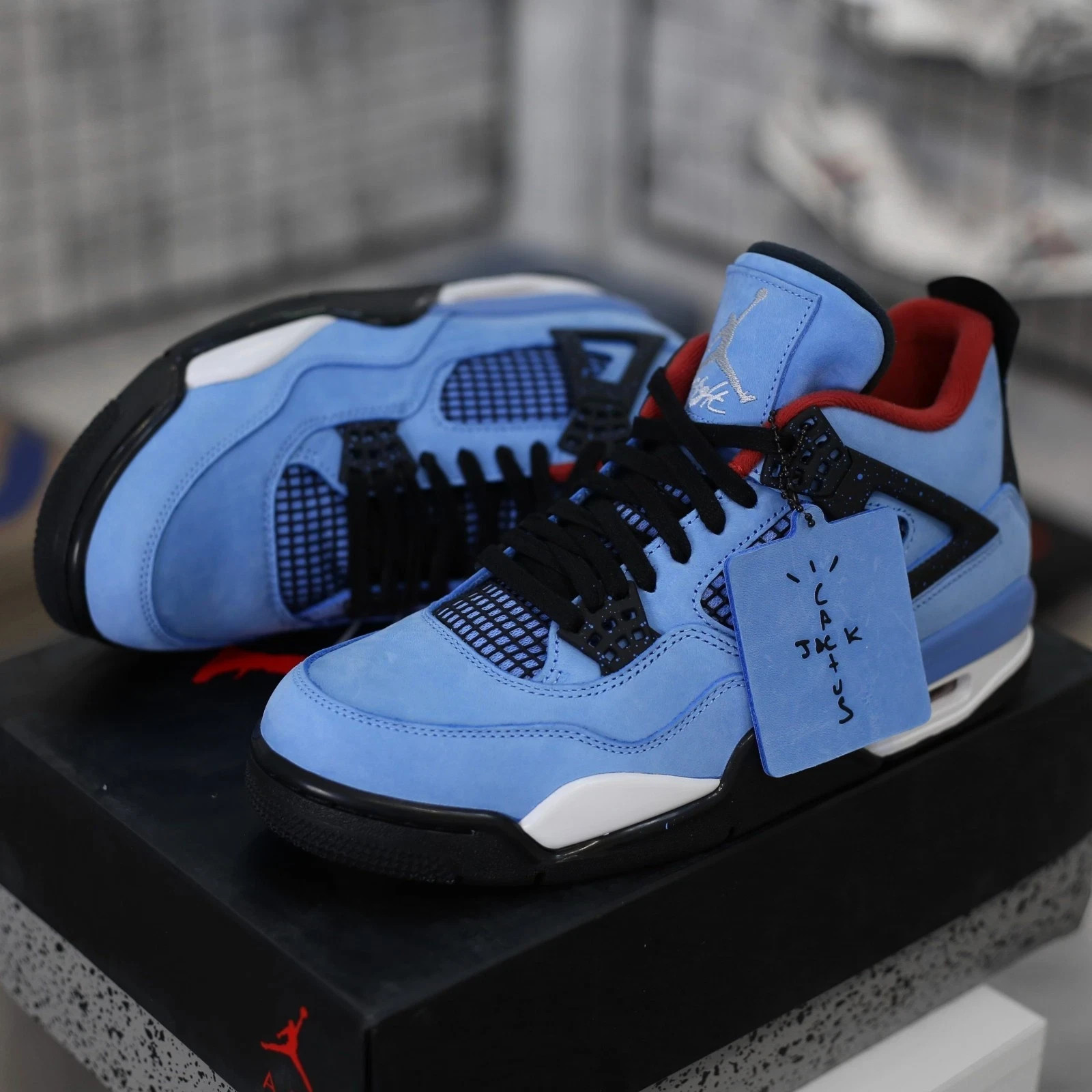 NEW Jordan 4 Retro Travis Sc0tt (308497-406) Cactus Jack Men's All Size US 7-12