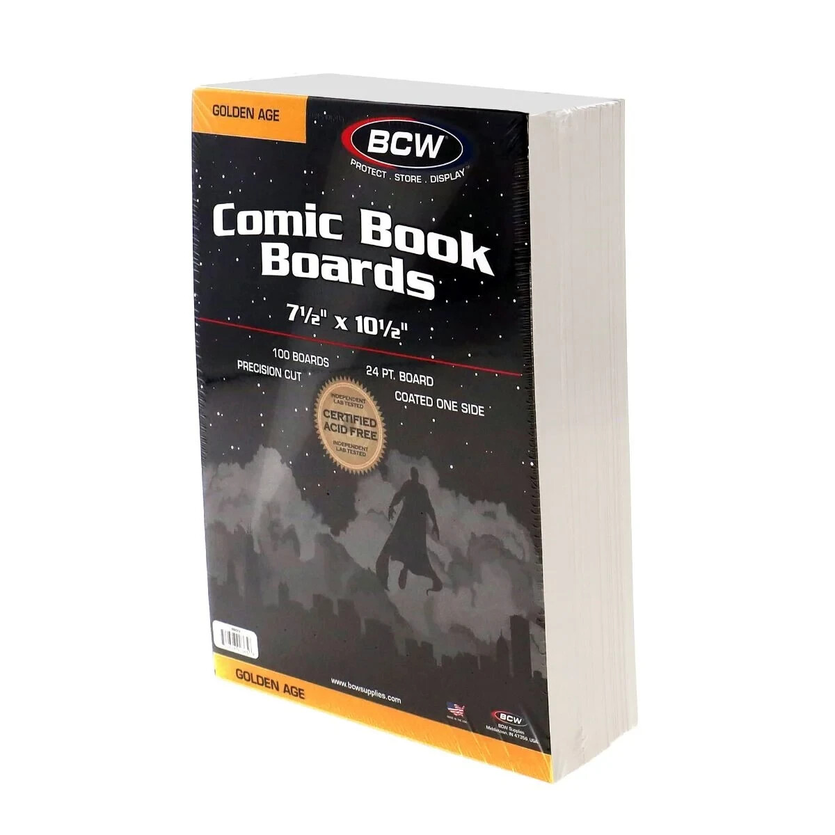 25 Mylites 1.42 Mil Mylar Silver & Golden Age Comic Book Bags and Boards (BCW)