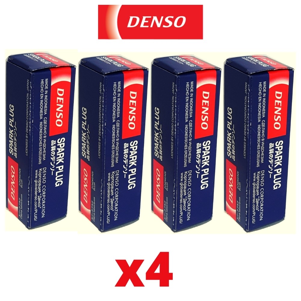 4x Denso Spark Plugs for HONDA ST 1100 90->01 Nickel