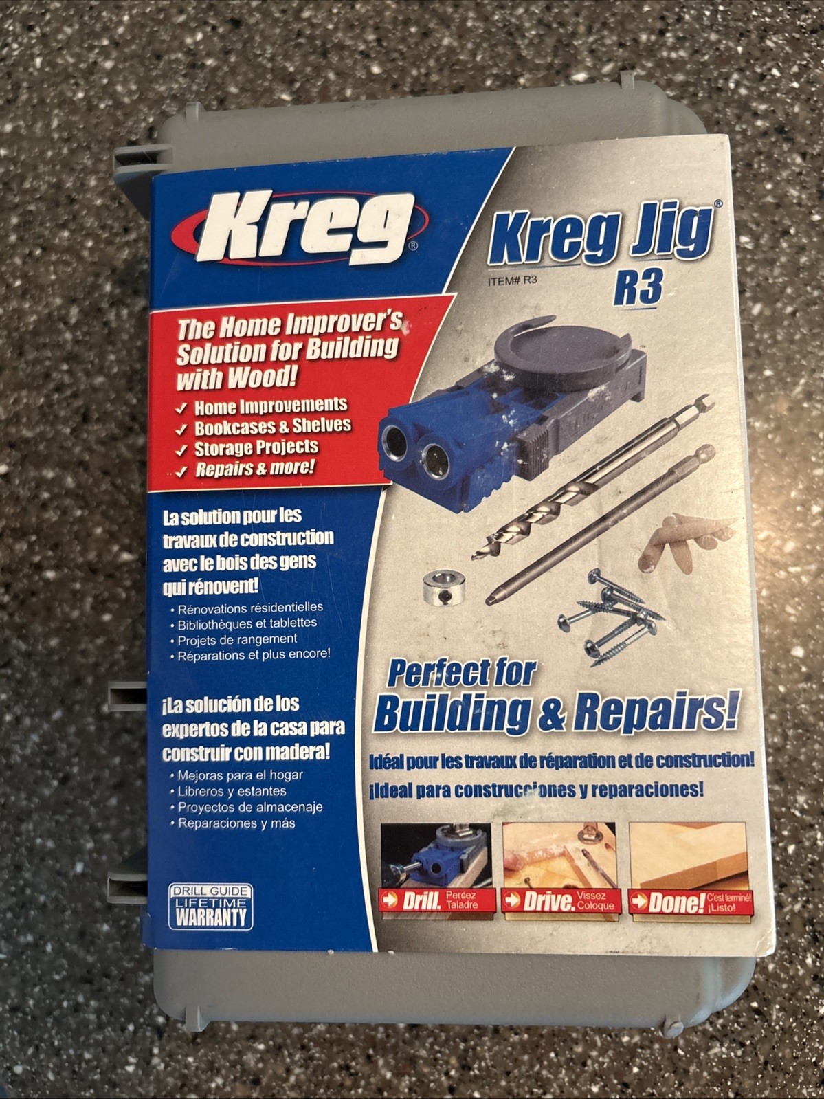 NEW Kreg Jig R3 Pocket Hole System  - NEW