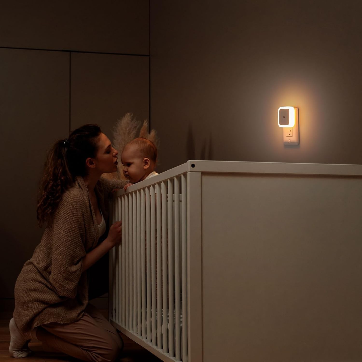 Automatic Dusk to Dawn Sensor Night Lights - 8 Pack Warm White Illumination