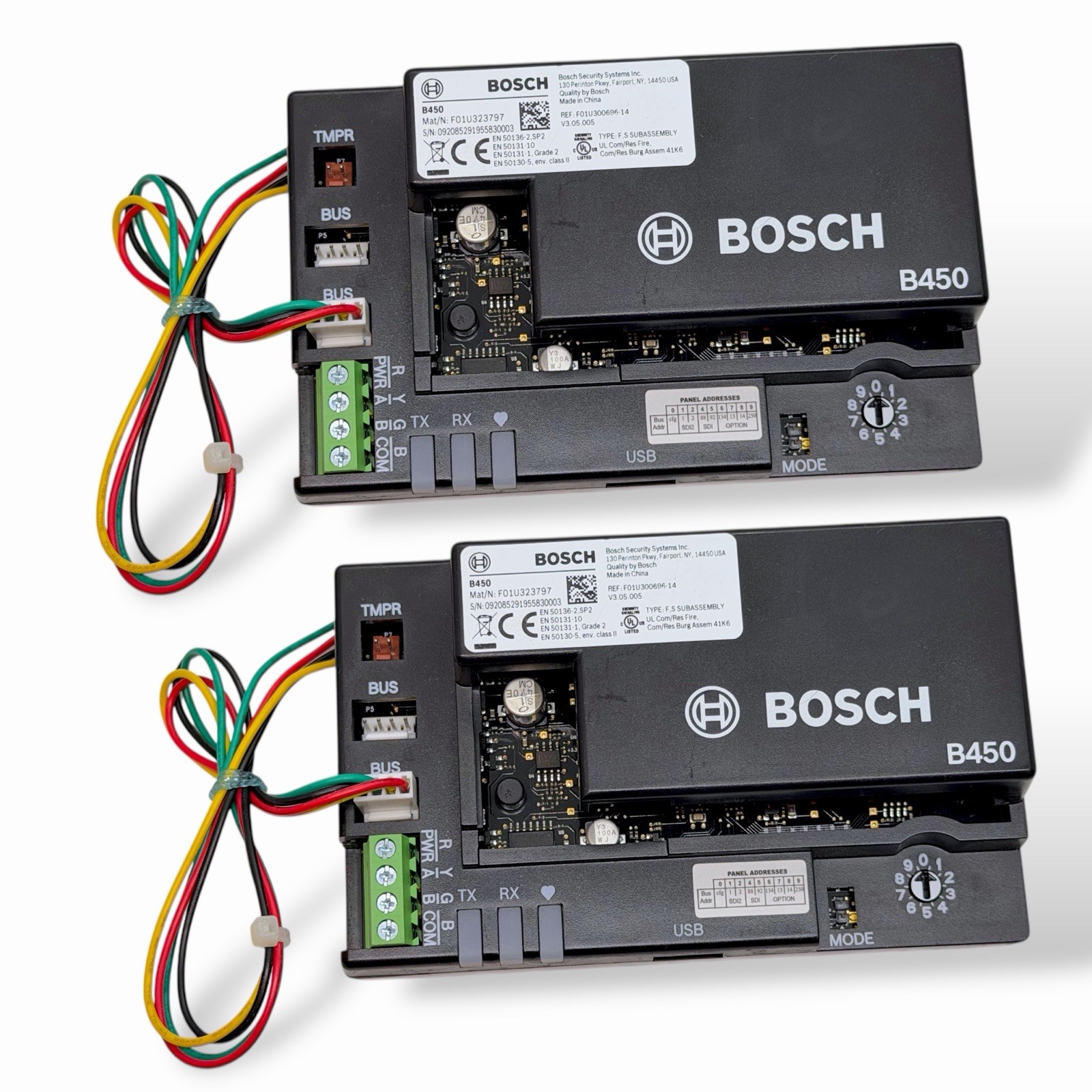 Lot Of 2open Box Bosch B450 Conettix Plug-in Communicator Interface
